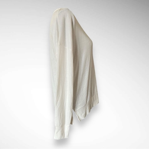 ABERCROMBIE & FITCH Soft AF Women's Off White‎ Super Soft Sweater Medium | EUC - Picture 5 of 7